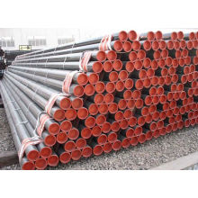 hot rolled carbon pipeline - seamless steel pipeline - round section - middle size black painting pipeline